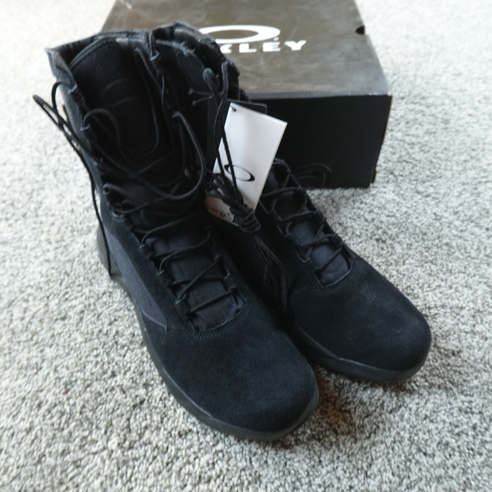 NEW Oakley Boots Mens 11.5 Blackout Black Light Assault 3 Tactical FOF100511-02E